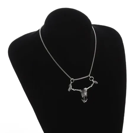 Imagen de producto de: Collar de calavera colgante